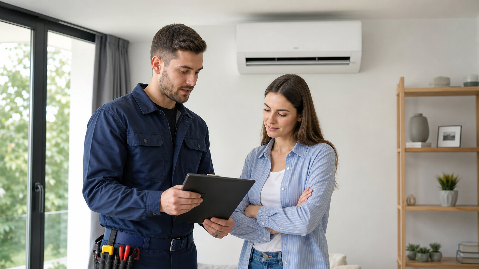 Compliant AC Installation Service Guide for U.S. Homes and Small Businesses supporting image