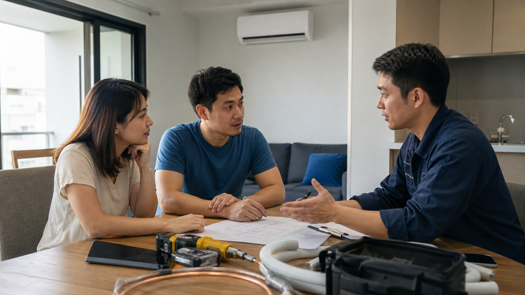 Landlord and Tenant AC Installation Basics for Overseas Homes visual